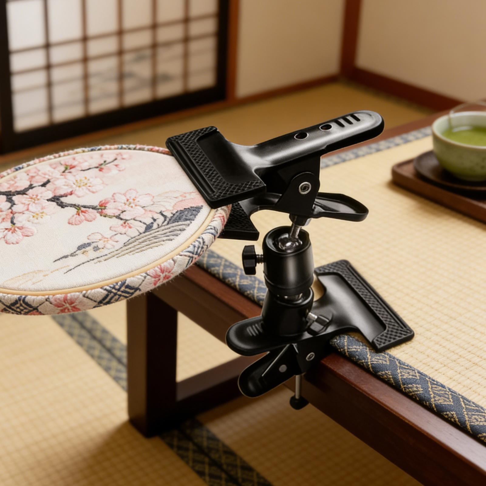 Adjustable Laptop Table - Embroidery Holder Heavy Duty Adjustable Portable