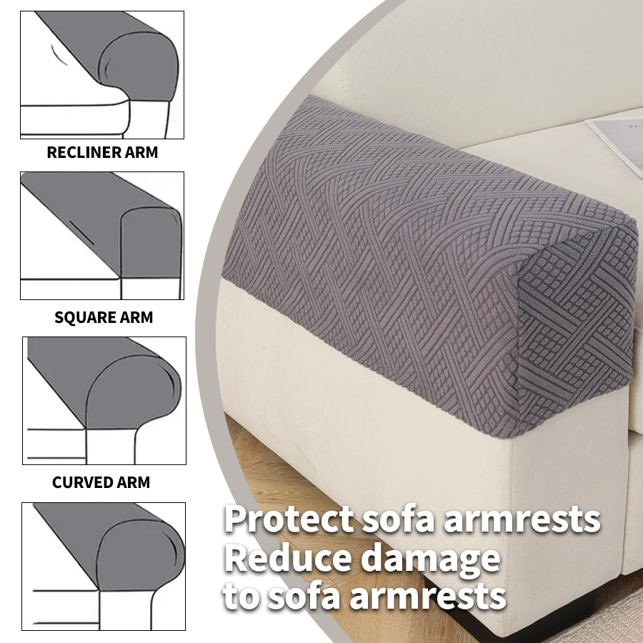 2pcs Armchair Cover Anti-slip  - огляд і ціна Office Furniture Dimensions