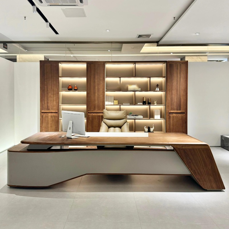 Wooden Fashion Office Desk Sim - огляд і ціна Office Furniture Dimensions