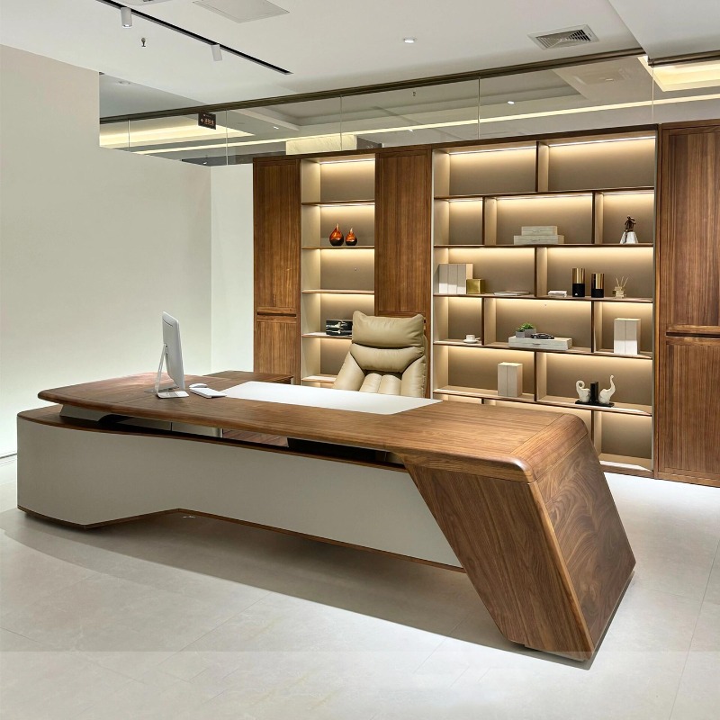 Wooden Fashion Office Desk Sim - огляд і ціна Office Furniture Dimensions