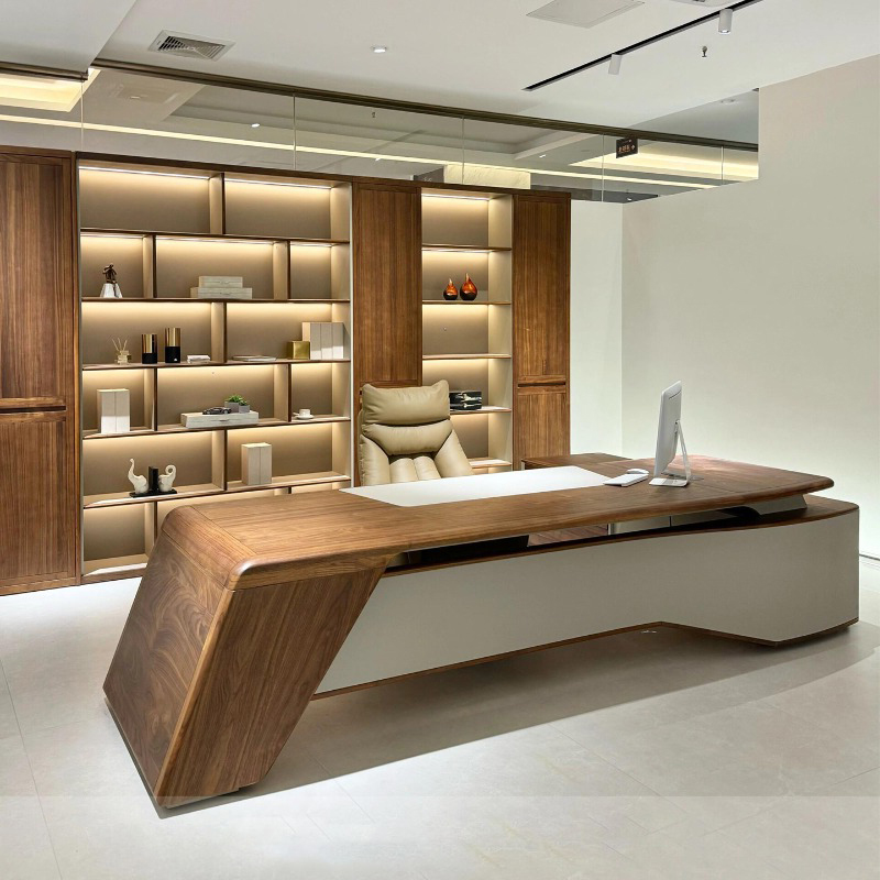 Wooden Fashion Office Desk Sim - огляд і ціна Office Furniture Dimensions