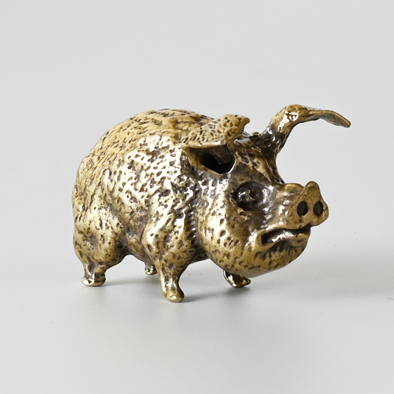 Vintage Brass Pig Small Orname - огляд і ціна Office Furniture Equipment