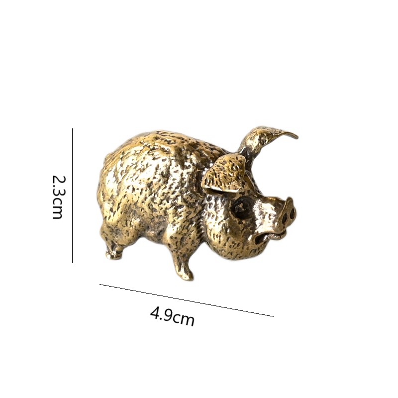 Vintage Brass Pig Small Orname - огляд і ціна Office Furniture Equipment