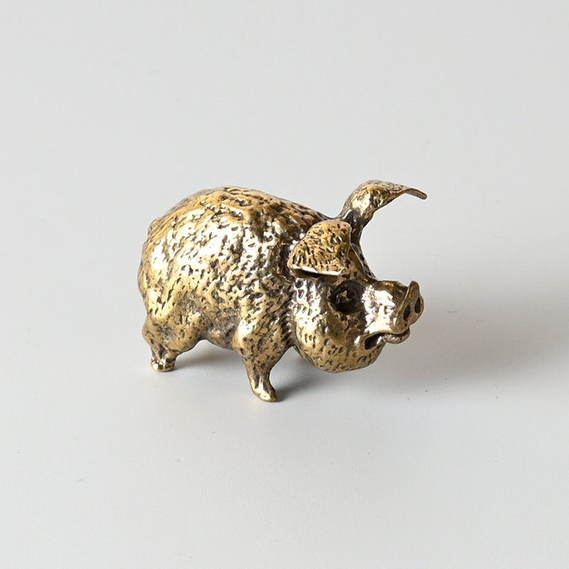 Vintage Brass Pig Small Orname - огляд і ціна Office Furniture Equipment