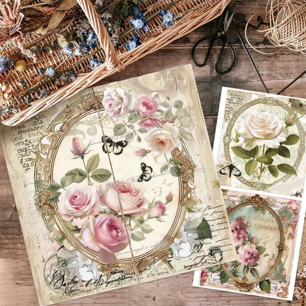 3pcs/Set Rose Rub on Transfers - огляд і ціна Office Furniture Equipment