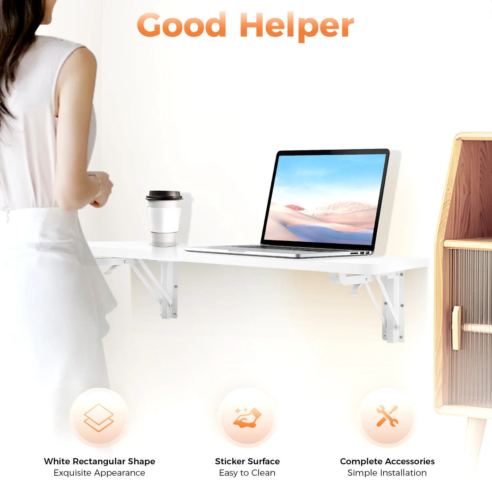 Space Saving Foldable Wall Mou - огляд і ціна Office Furniture Dimensions