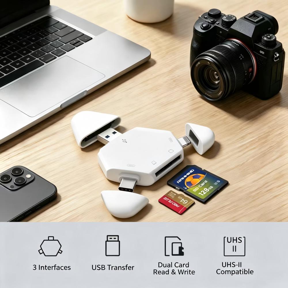 3 In 1 Memory Card Reader With - огляд і ціна Adjustable Laptop Table