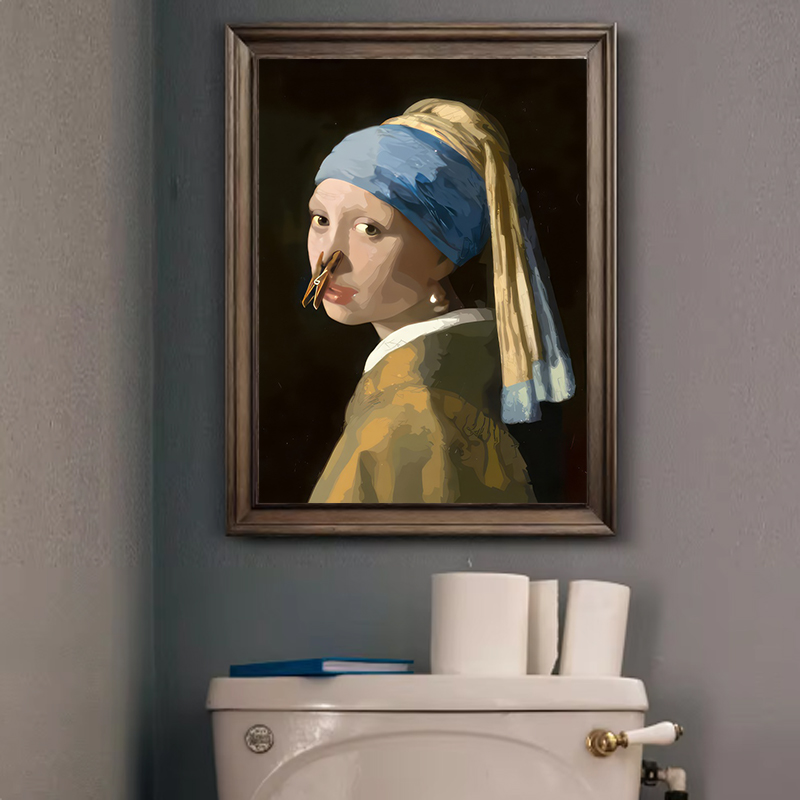 1pc Funny Abstract Bathroom To - огляд і ціна Office Furniture Equipment