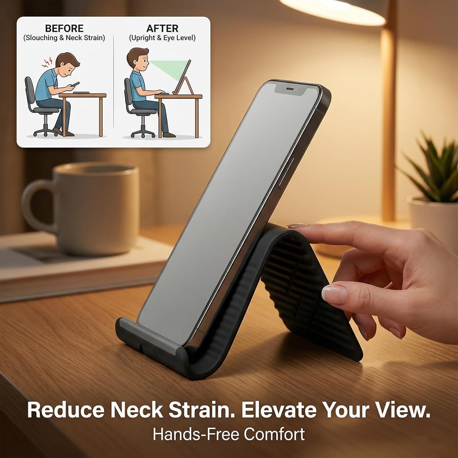 Flexible Foldable Silicone Pho - огляд і ціна Adjustable Laptop Table