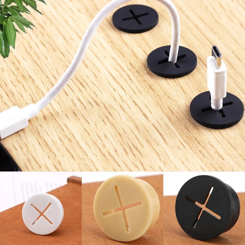 5PCS  Flexible Rubber Round Ca - огляд і ціна Office Furniture Equipment