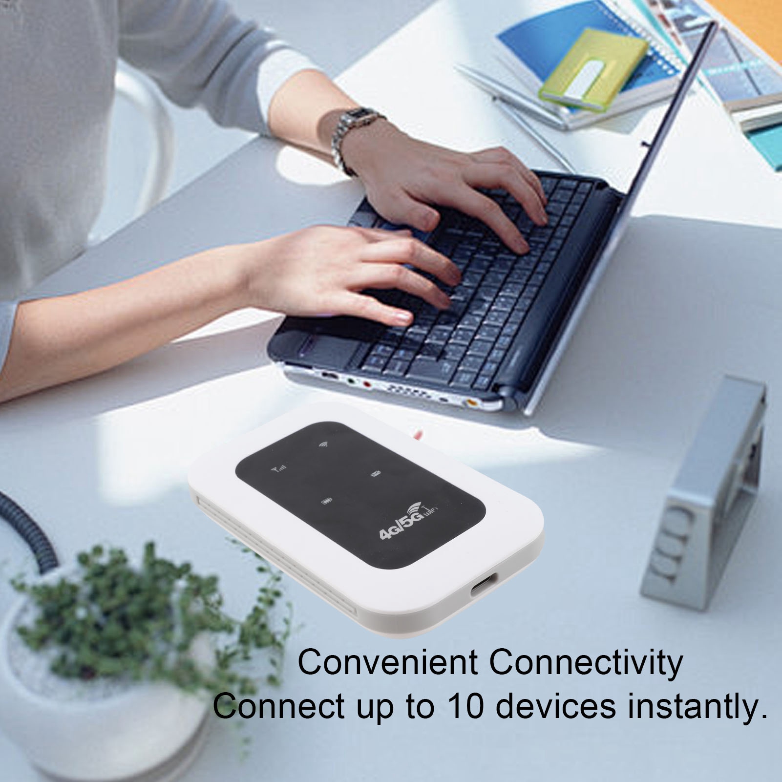 Portable 4G WiFi Hotspot 300Mb - огляд і ціна Adjustable Laptop Table