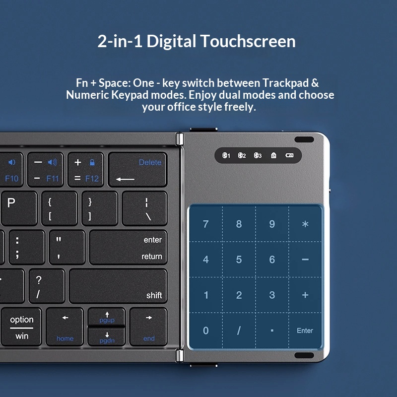 Mengzu Tri Fold Wireless Bluet - огляд і ціна Adjustable Laptop Table