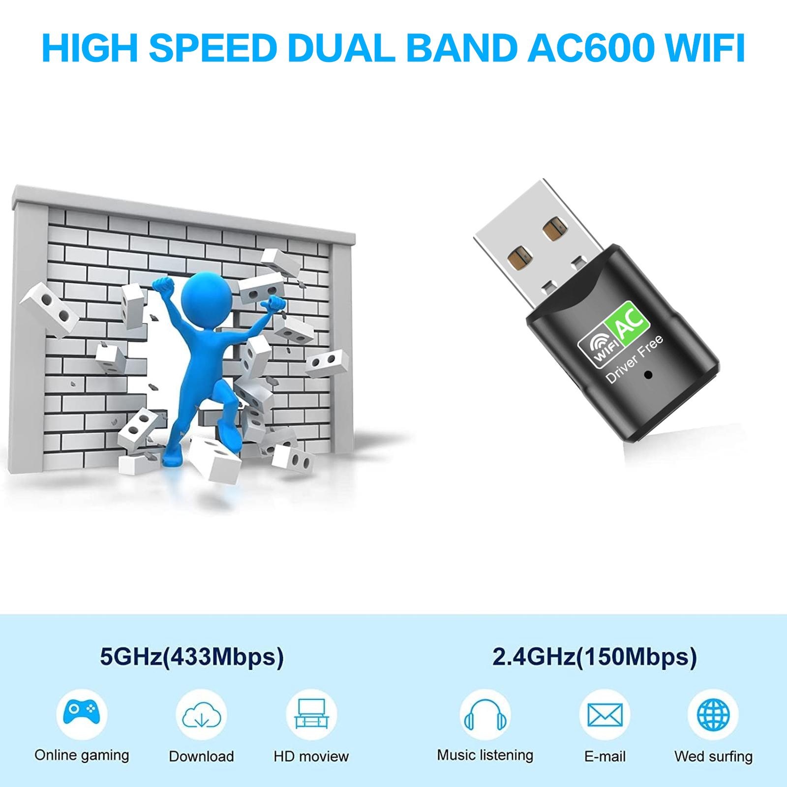 AC600 USB WiFi Adapter, Dual B - огляд і ціна Adjustable Laptop Table